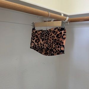 Cheetah Bralette - Size: Small